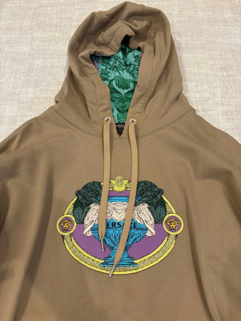 VERSACEヴェルサーチ MITCHEL FIT ブラウンパーカー