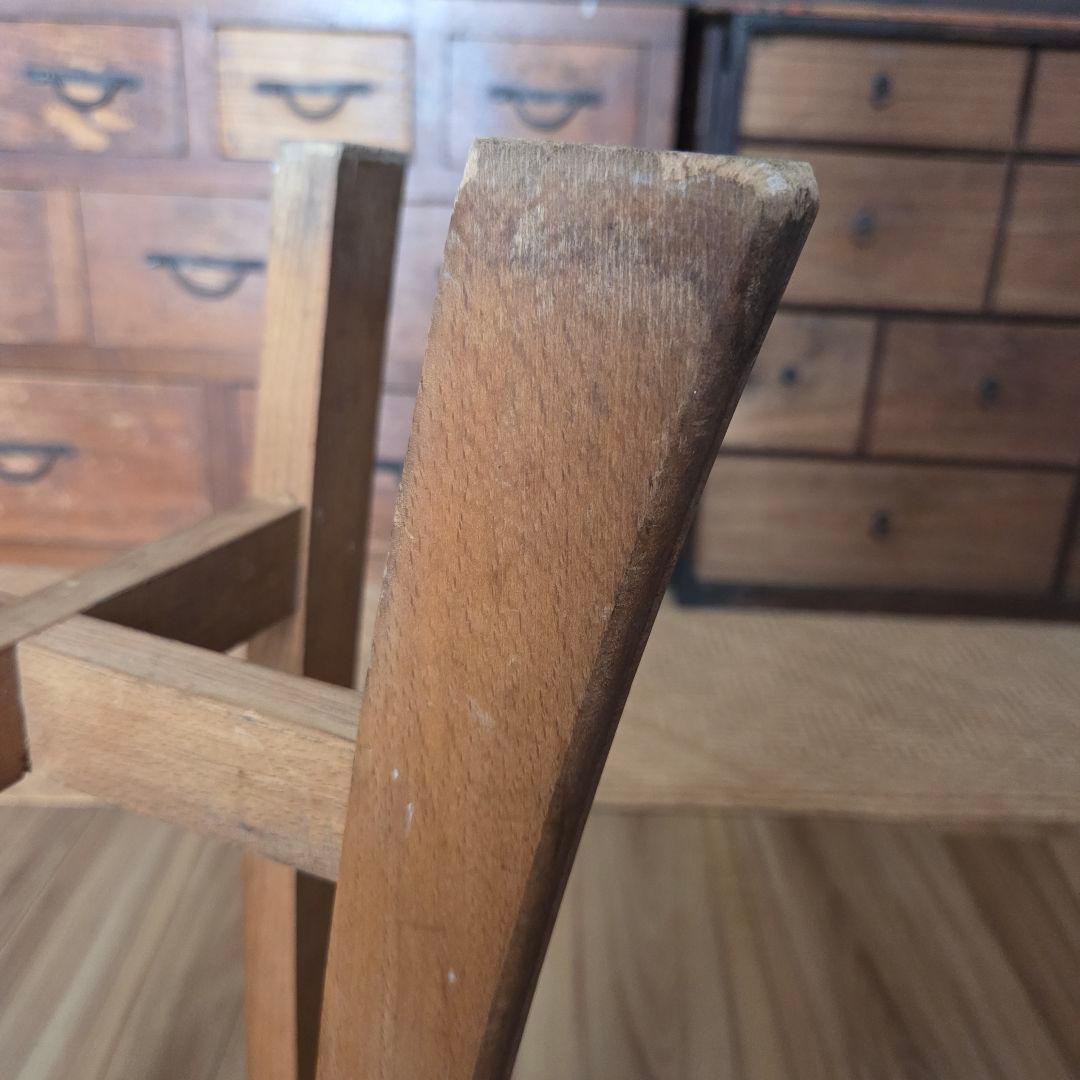 ヴィンテージ　スツール　古家具　アンティーク　丸椅子　レトロ