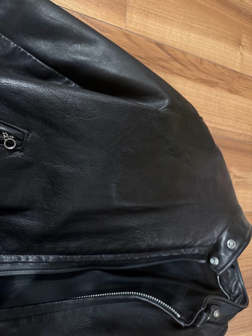 美品‼️schott141 42インチ　シングルライダース　インナーボア付