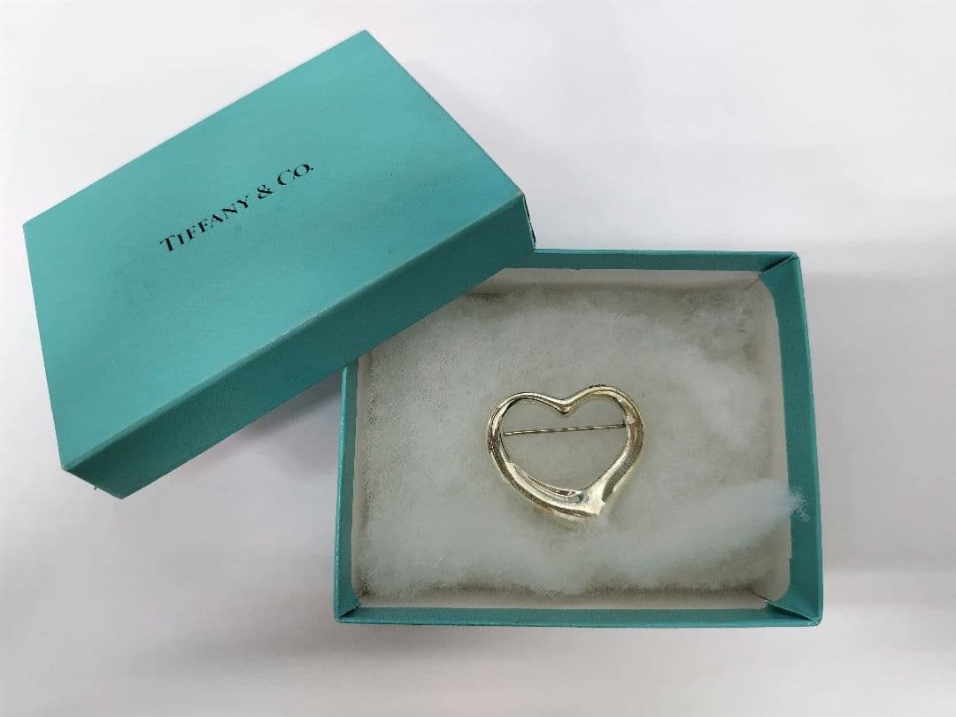 c*n様 TIFFANY & Co. ハート型ブローチ　シルバー925 ティファ