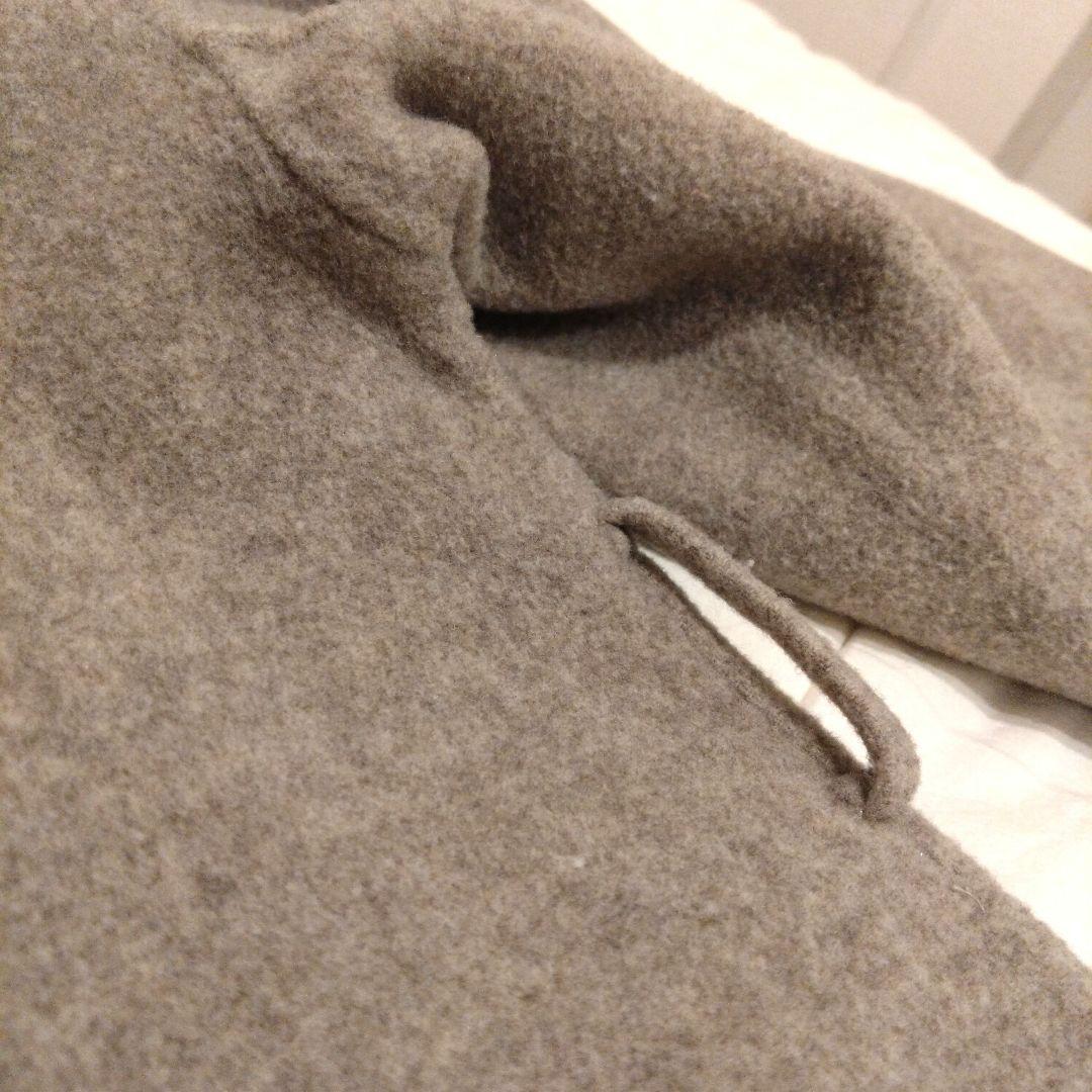 アーバンリサーチドアーズ ウールロングチェスターコート　ベージュ　グレージュ