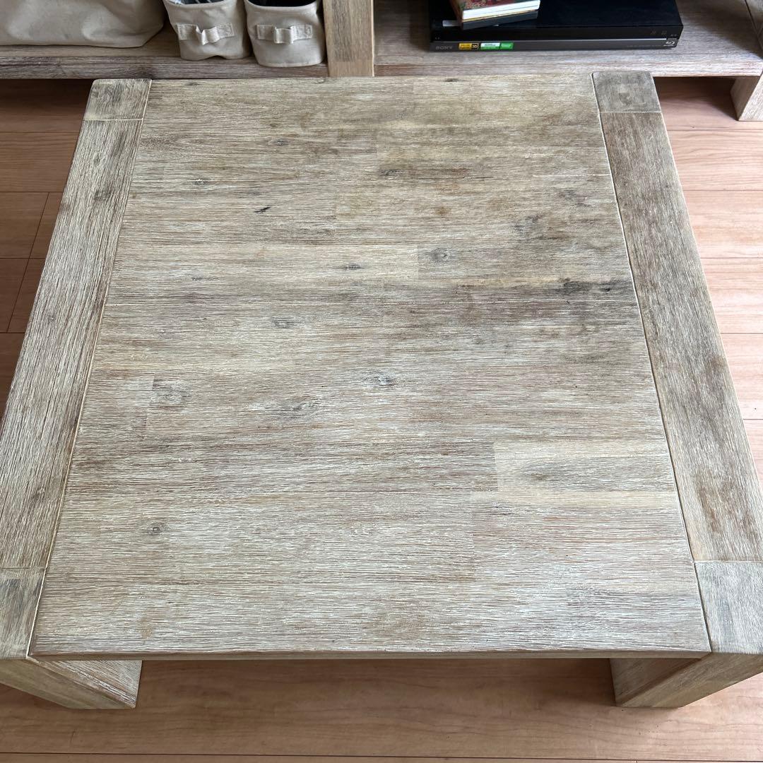 【値下げ】unico ウニコ　マノア　ローテーブル