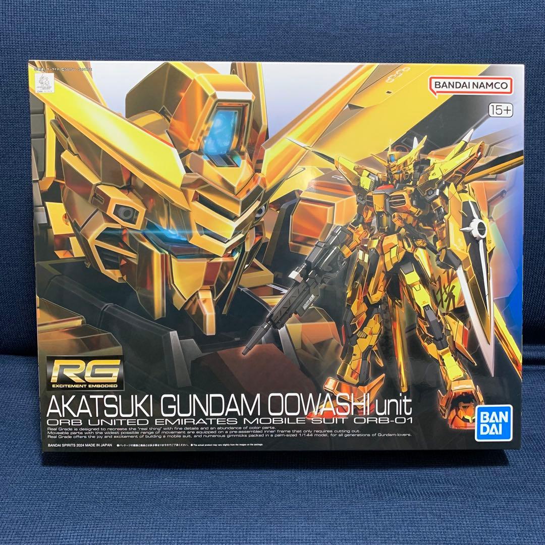 【新品未開封】RG AKATSUKI GUNDAM OOWASHI unit