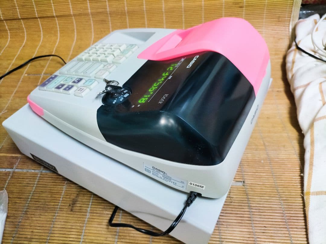 カシオレジスター　106ER　簡単便利特殊　送料込　291194