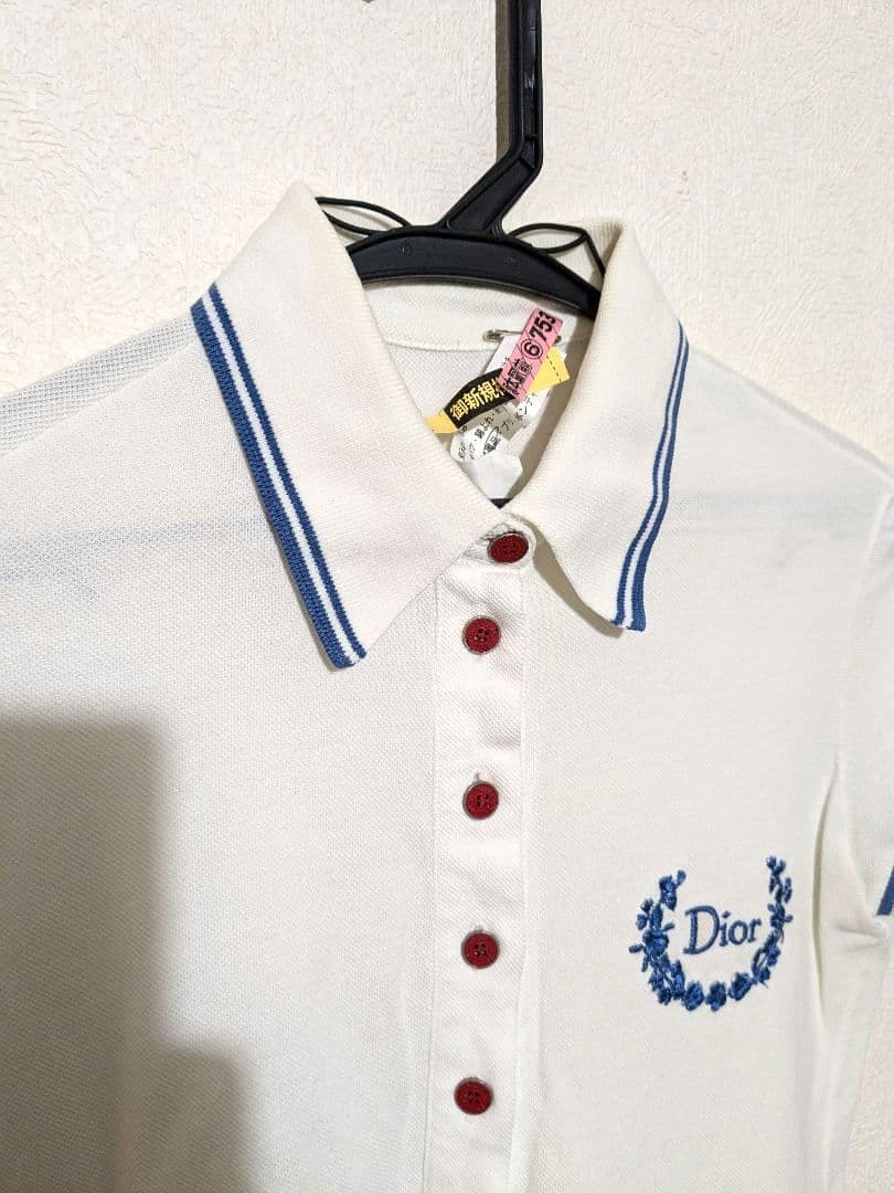 Christian Dior ディオール ポロシャツ ホワイト 希少　正規品　S