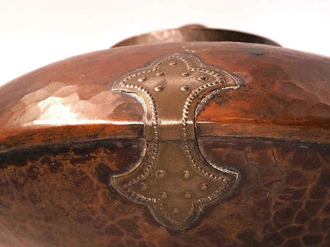 【 銅虫 花水注 】　安芸金工　銅蟲　江戸時代