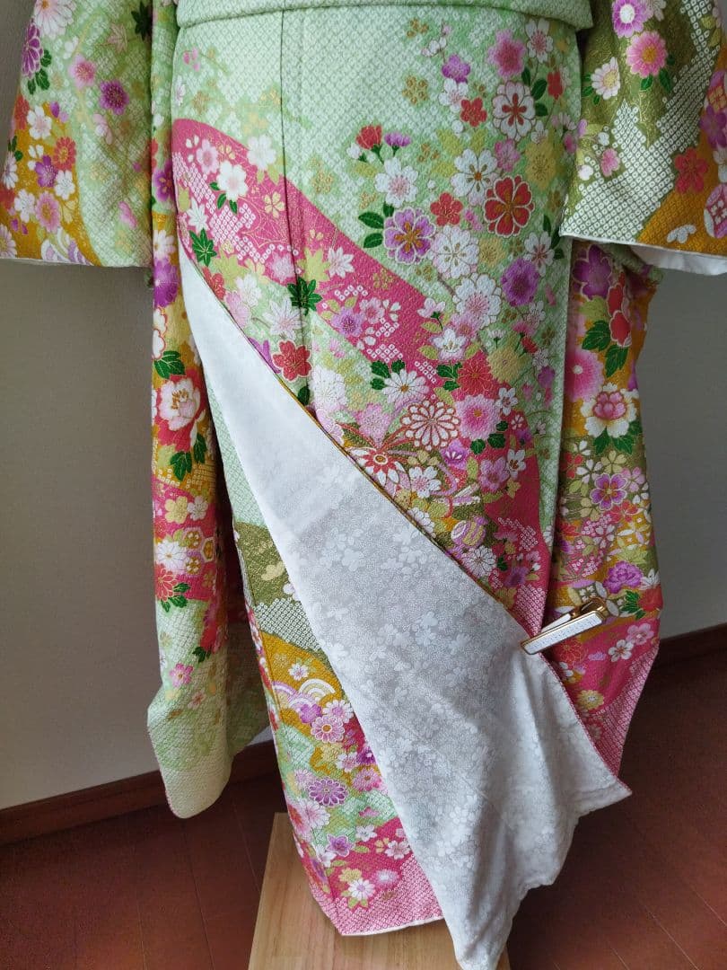 Chibami-u様　426.振袖7点セット 正絹　フルセット　成人式