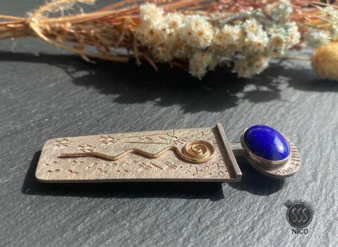 Myron panteah インディアンジュエリー ズニ族　ナバホ族