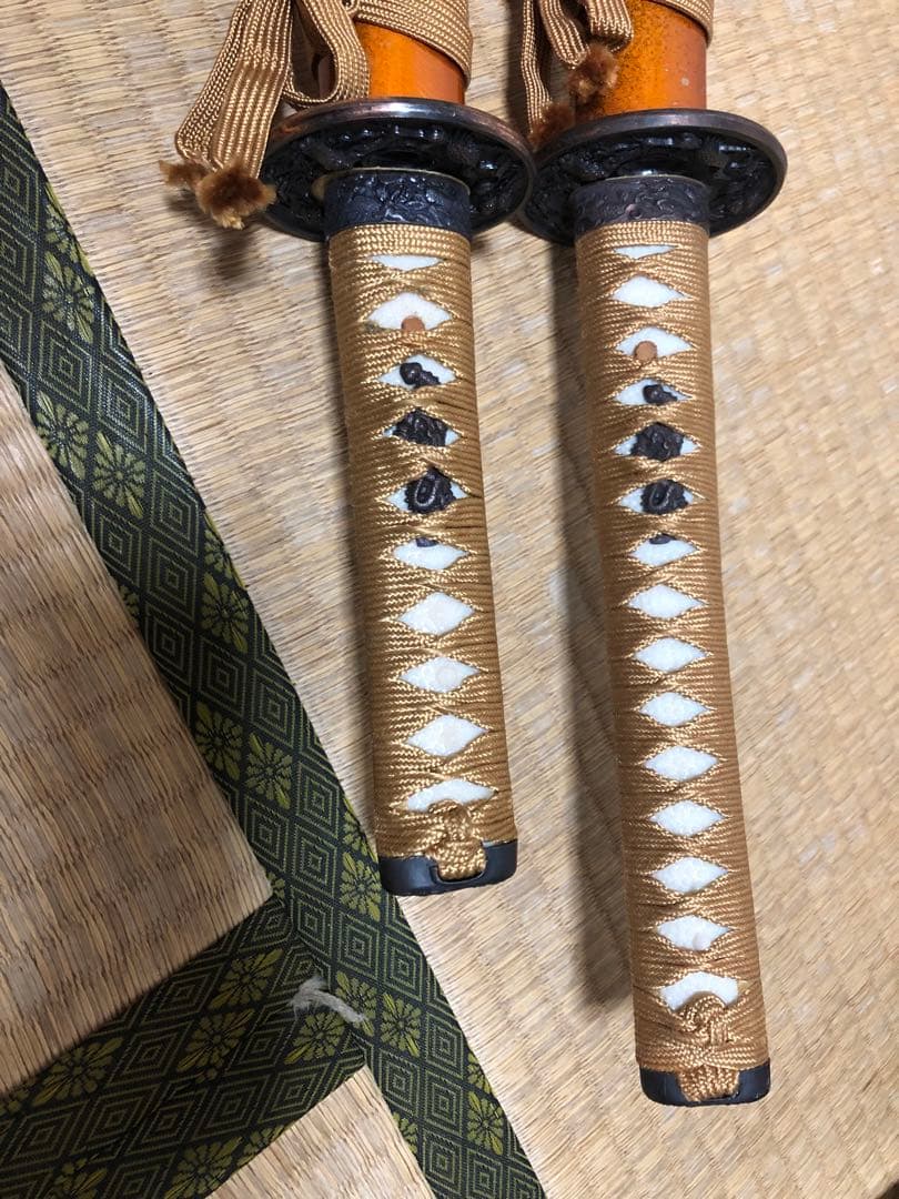 模造刀　大小　刀掛け　セット