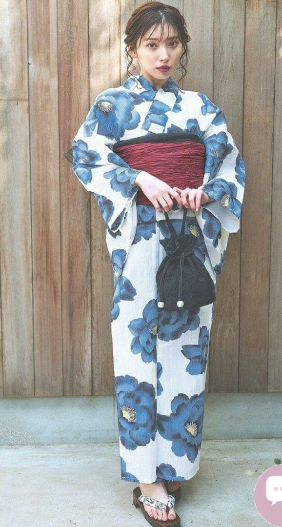 Dita 浴衣 湊色の幻想牡丹