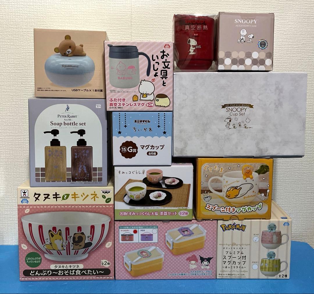 キャラクターグッ加湿器　お皿　マグカップ　お弁当箱　12点