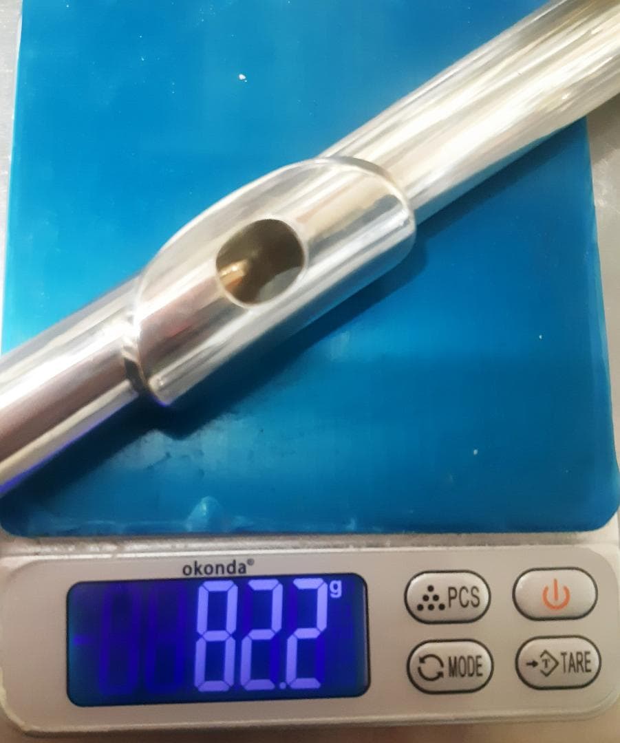 頭部管銀製　SANKYO　ETUDE　TOKYO　分解調整済　良音(^^♪