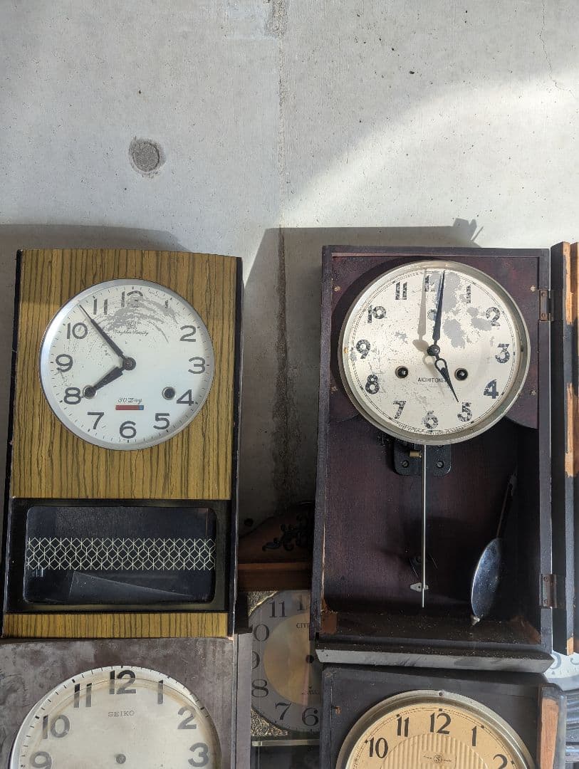 振り子掛時計　パーツまとめ