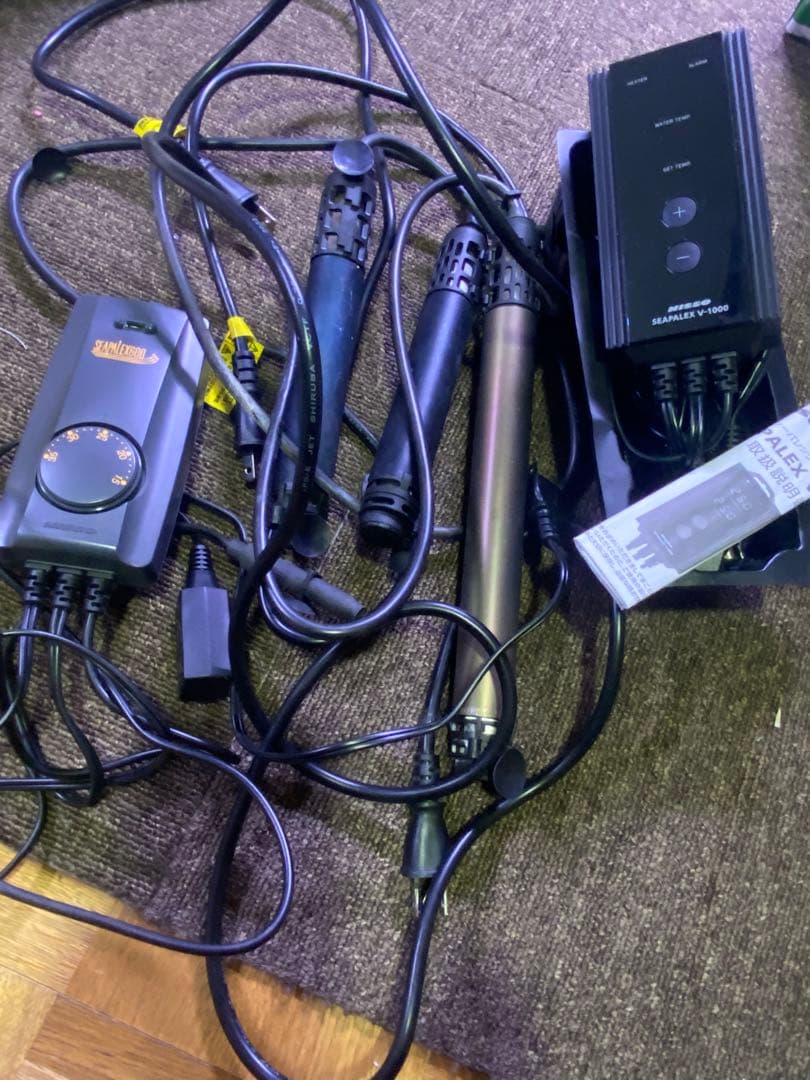 R*〜様 ニッソー　シーパレックス1000.600 プロテクトヒーター3本