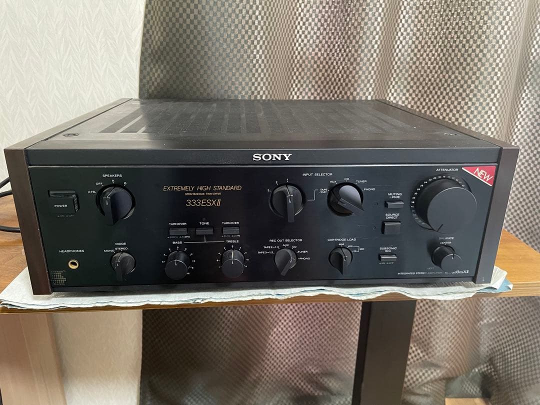 SONY 333ESXII プリメインアンプ
