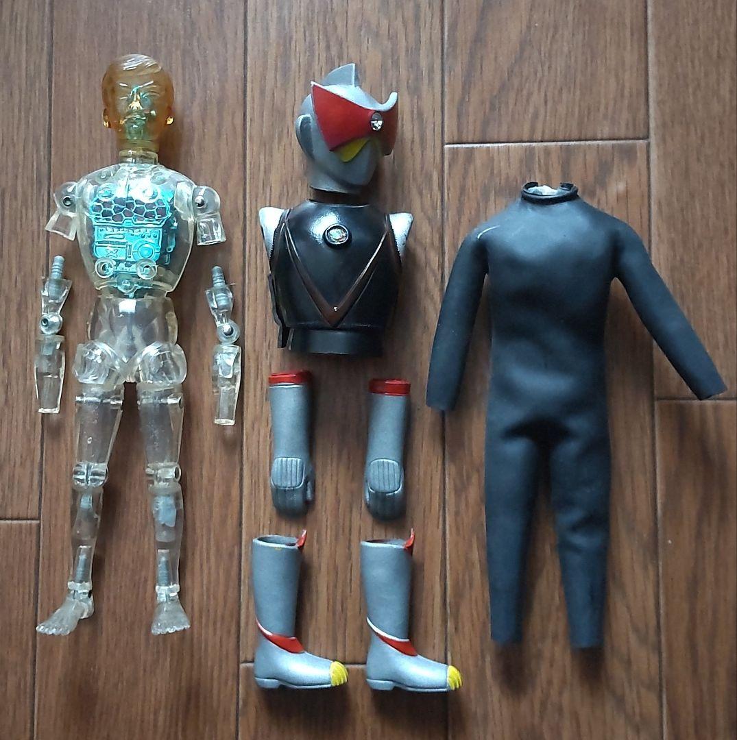 昭和レトロ 変身サイボーグ・少年サイボーグ フィギュア&変身セット プラズマA