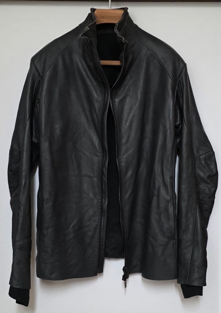DEVOA サイズ3 レザーシングルライダースジャケット