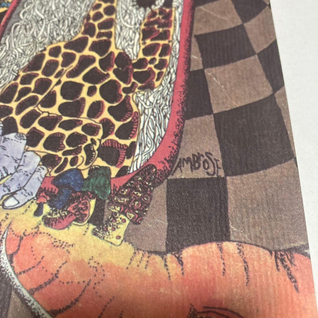 60's ヴィンテージ ポスター　リックアンブローズ　フランクザッパ　ヒッピー