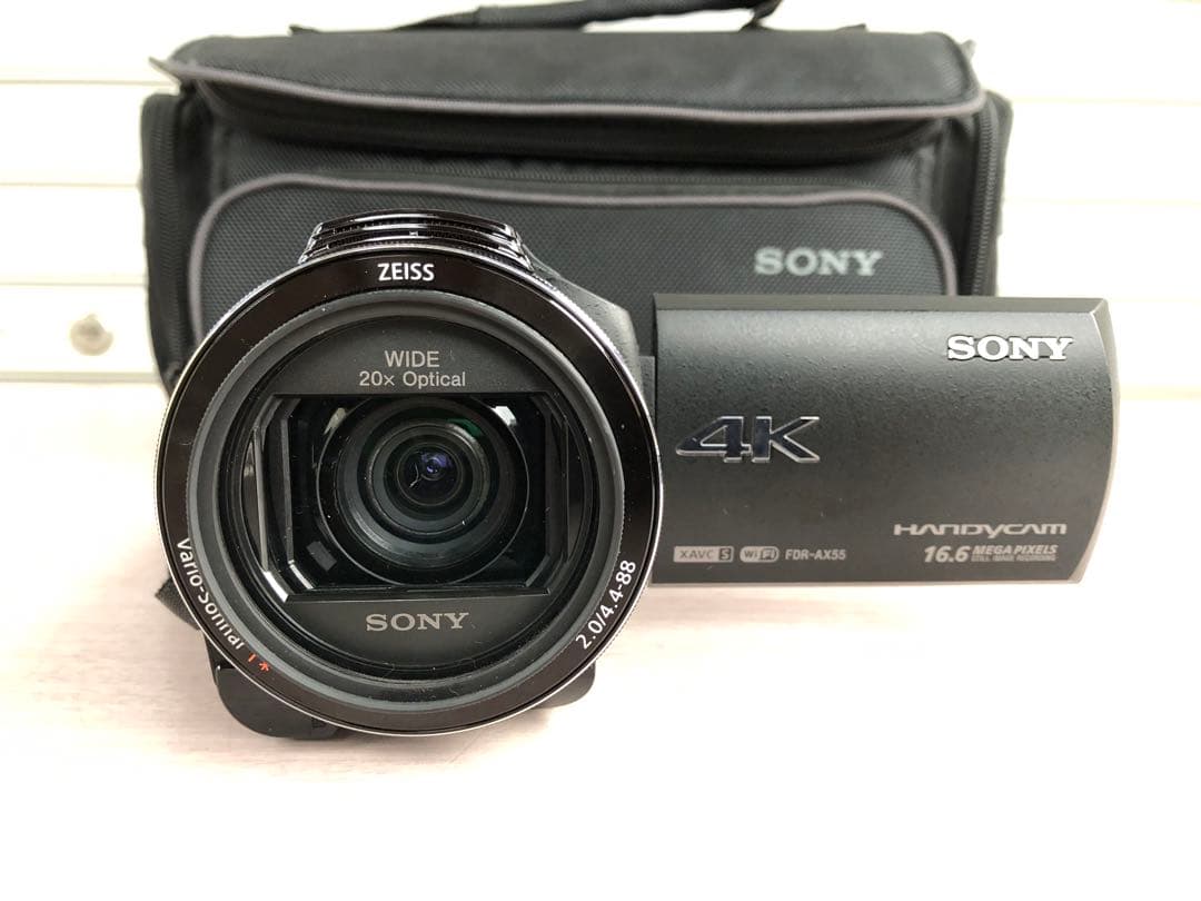 SONY デジタル 4Kビデオカメラレコーダー FDR-AX55 ハンディカム