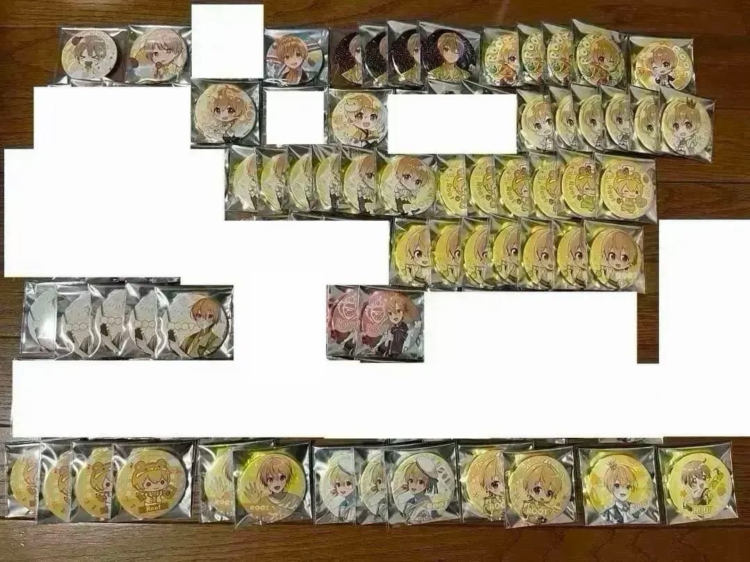 るぅとくん 缶バッジ 63個セット