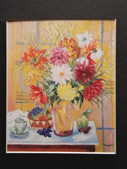 Henri Manguin、【Fleurs dans un Vase】