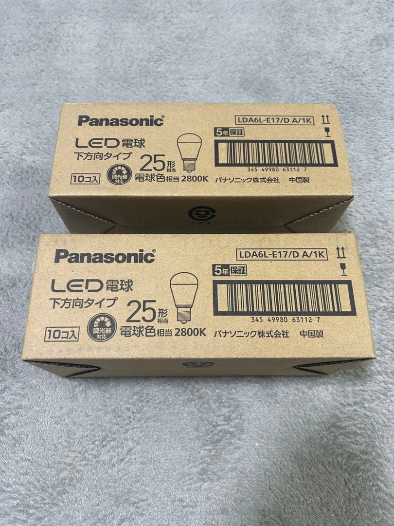 Panasonic LED電球 LDA6L-E17/D A/1K ことね