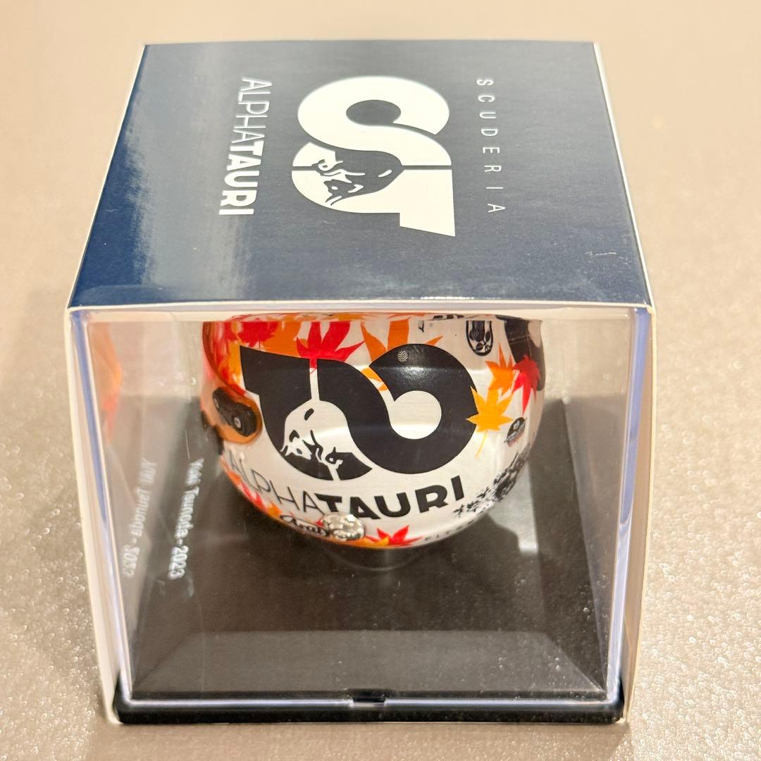 【ケース未開封】スパーク 1/5 ヘルメット 角田裕毅 2023 アルファタウリ