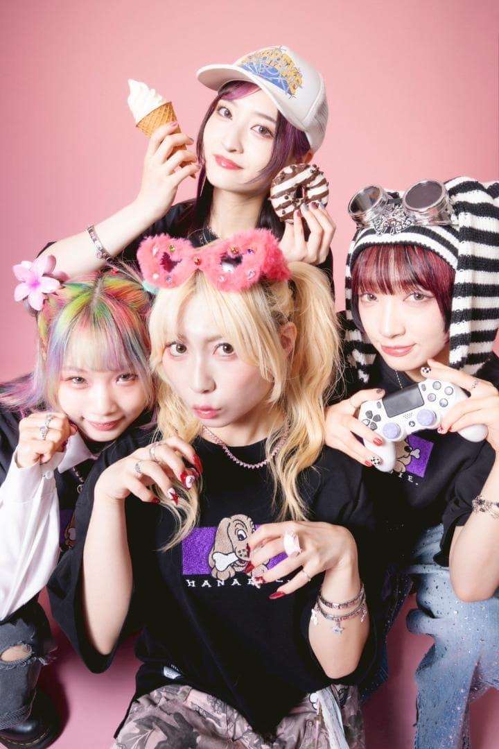 新未 花冷え。×GALFYコラボ犬Tシャツ２匹目　中型犬Ｌ　春の大解放祭2025