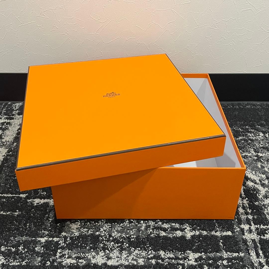 ㊼美品　HERMES　エルメス　オレンジ　空箱　ケリー28用