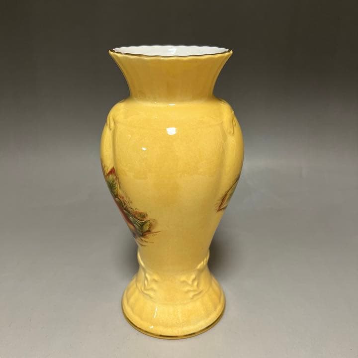 エインズレイ  オーチャードゴールド  フラワーベース