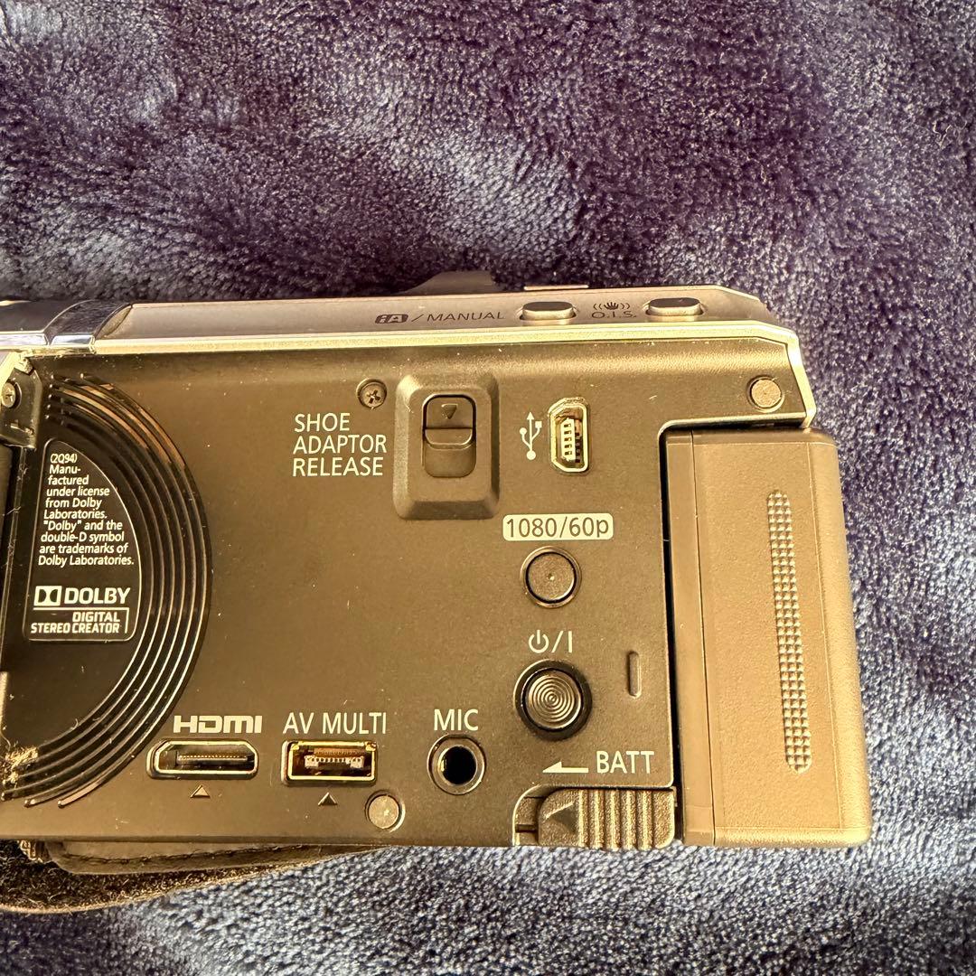 【SD付】Panasonic HC-V600M ビデオカメラ フルHD 箱付き