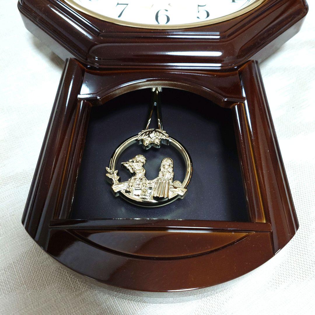 未使用品　廃番品　CITIZEN　ジブリ　メロディ掛け時計　振り子時計　柱時計