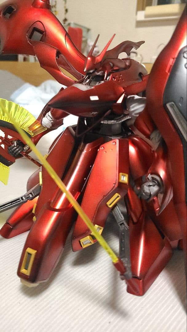 HG ナイチンゲール　黒立ち上げキャンディ塗装