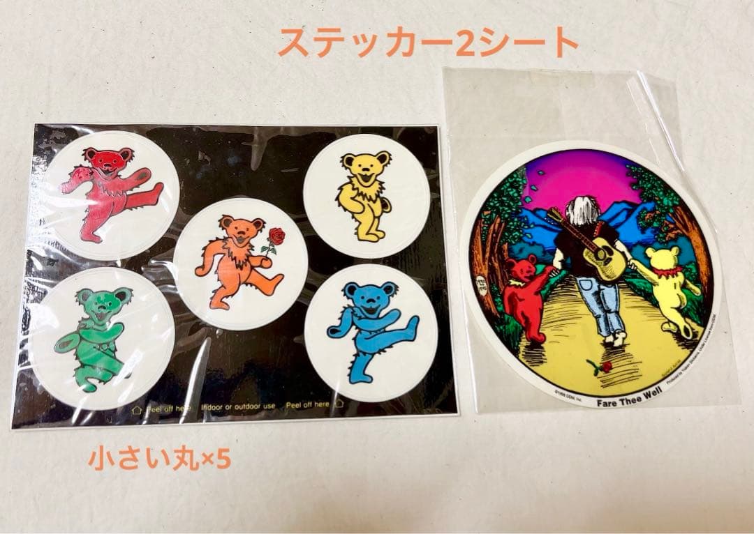 リミテッドエディションGRATEFUL DEAD ぬいぐるみ　ステッカー　セット