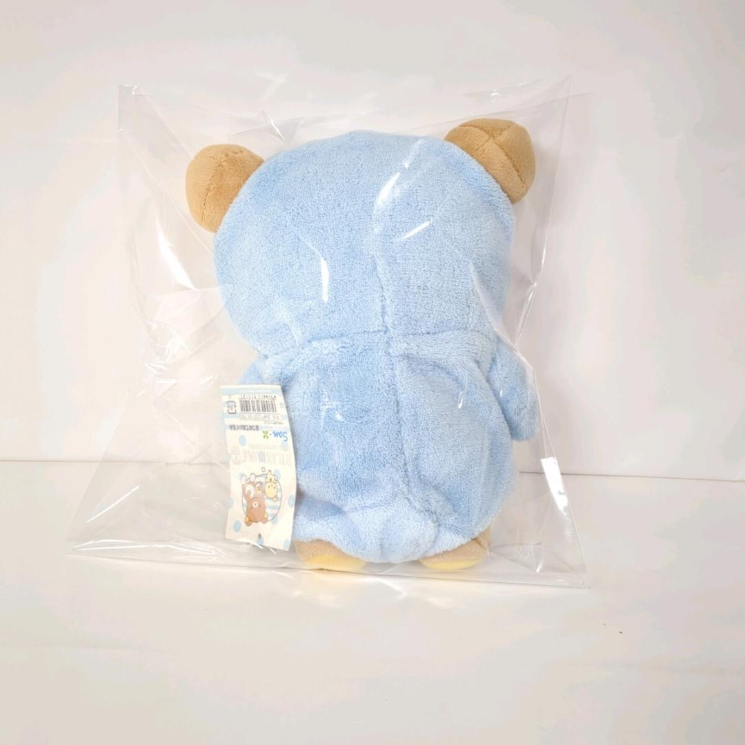 大リラックマ展限定 くったりぬいぐるみＭ キイロイトリ しましまエブリデイ