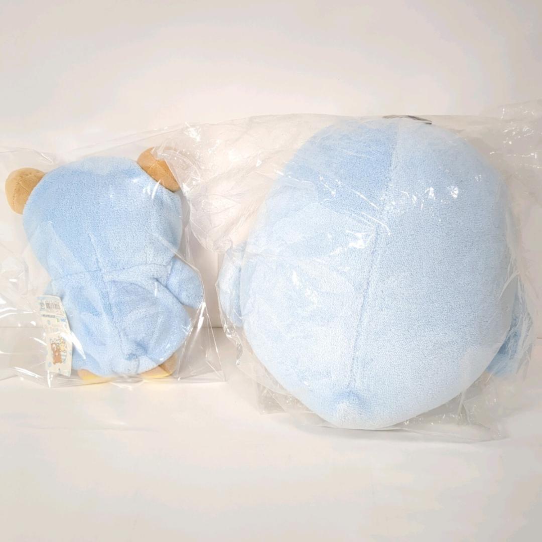 大リラックマ展限定 くったりぬいぐるみＭ キイロイトリ しましまエブリデイ