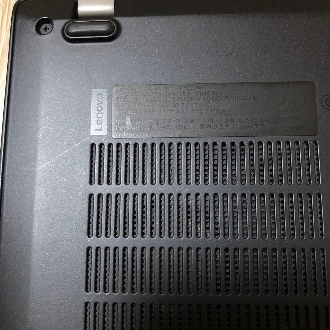 ThinkPad X280 i5 8350U 8GB 256GB タッチパネル