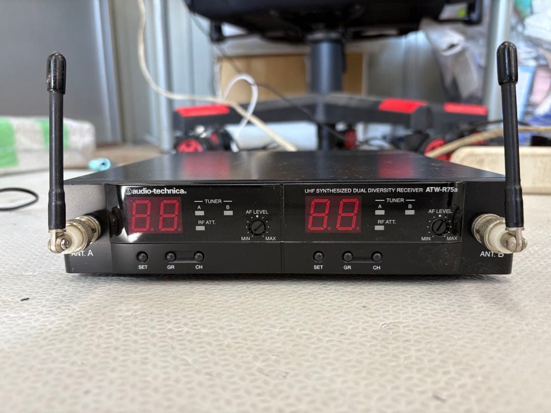 audio-technica ATW-R75a マイクレシーバ―※充電器無し