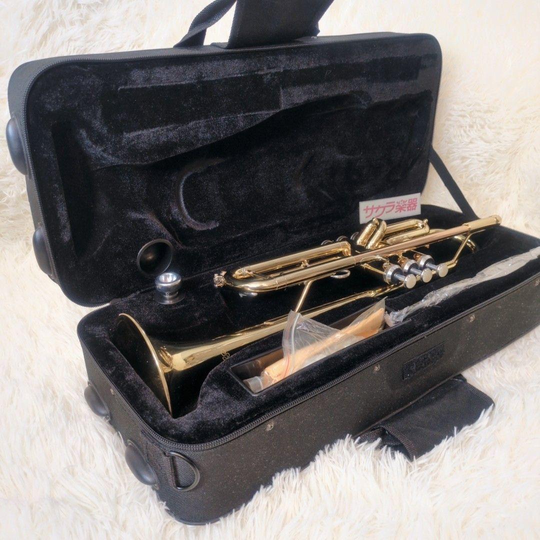 極美品　Soleil ソレイユ サクラ楽器 トランペット 専用ケース付　 吹奏楽