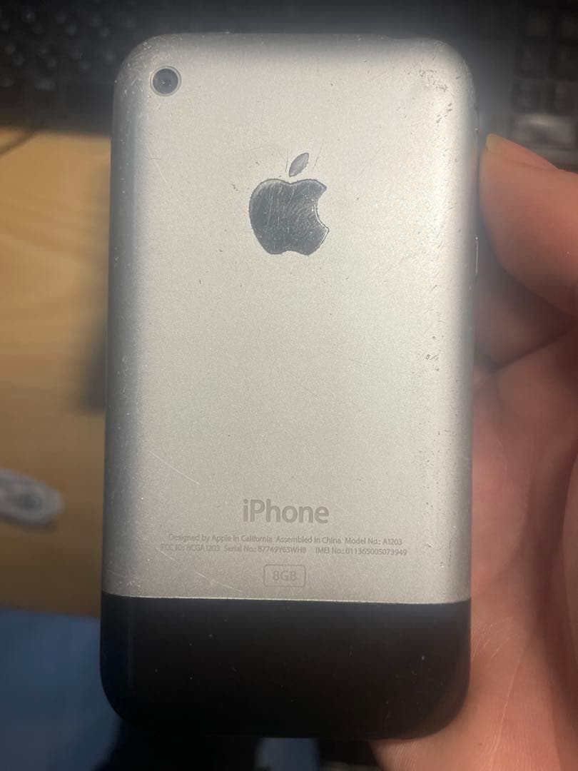 iPhone 2G 日本未発売　IMEI一致　フルセット　8GB 初代　激レア