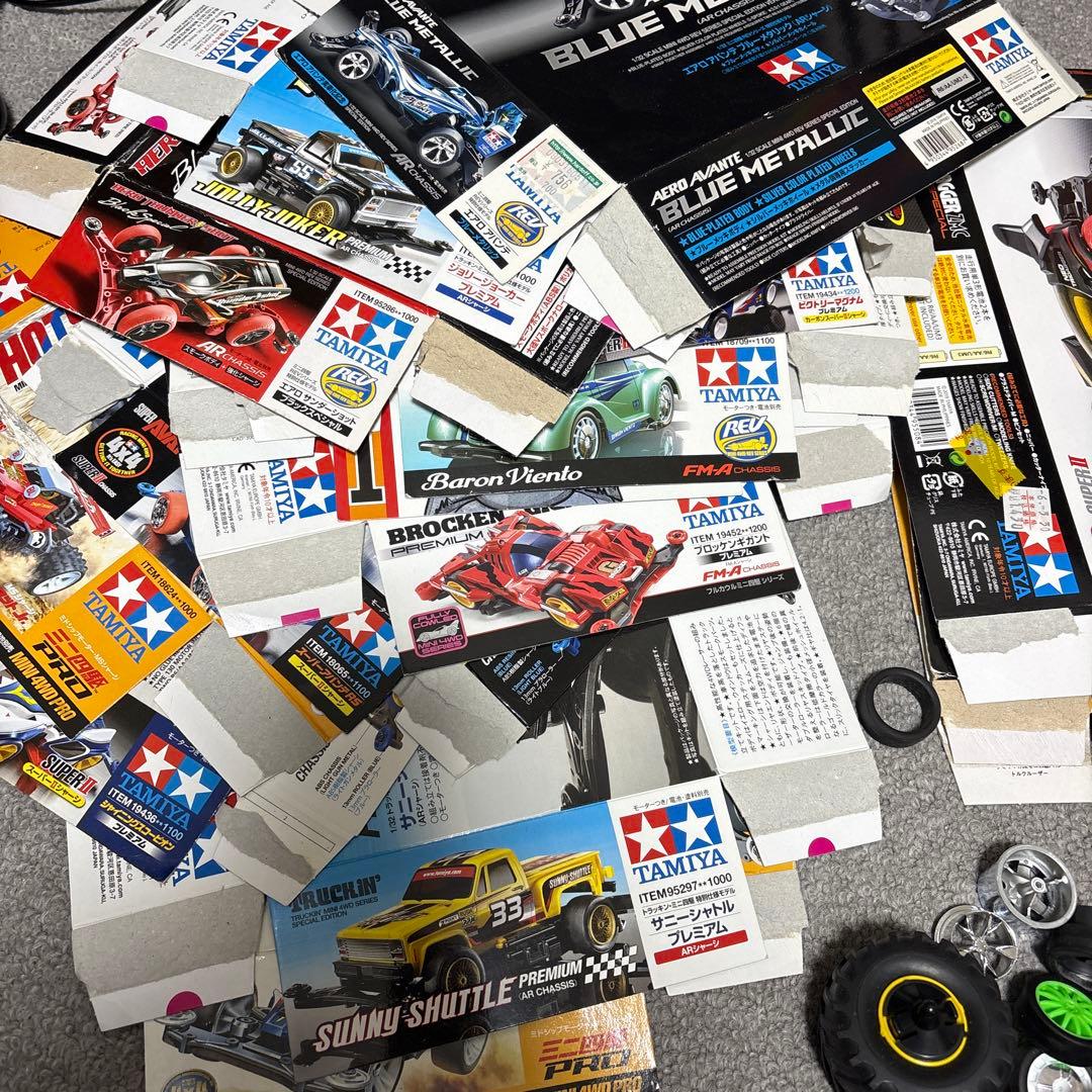 Tamiya ミニ四駆 パーツセット　ミニ四駆引退品 年代物　パーツ取りなどに