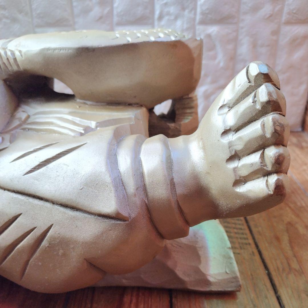 恵比寿 様 木彫り Japanese Wooden Ebisu