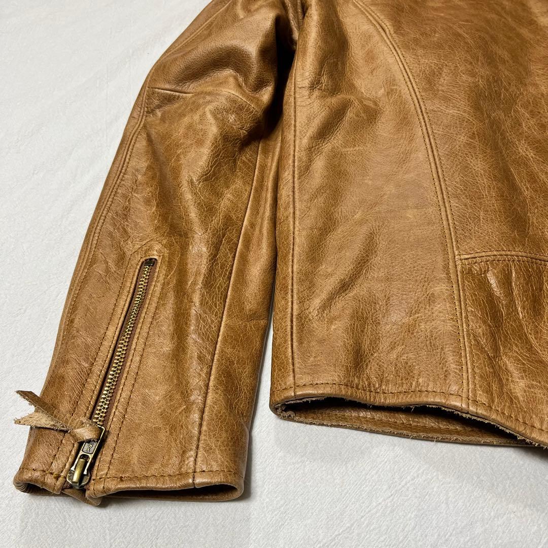 UABONI ユアボニ シングルライダースジャケット 牛革