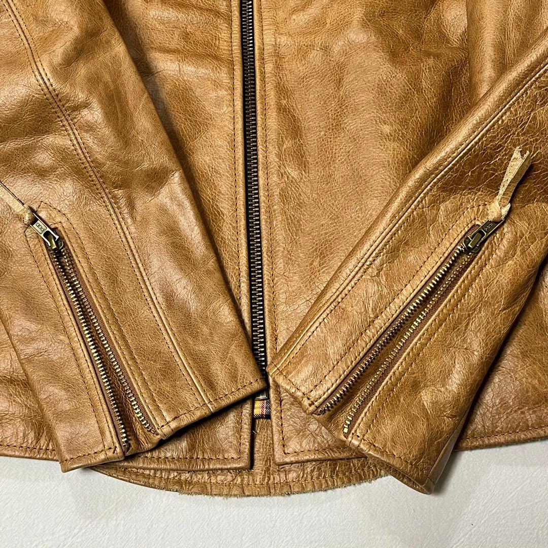 UABONI ユアボニ シングルライダースジャケット 牛革