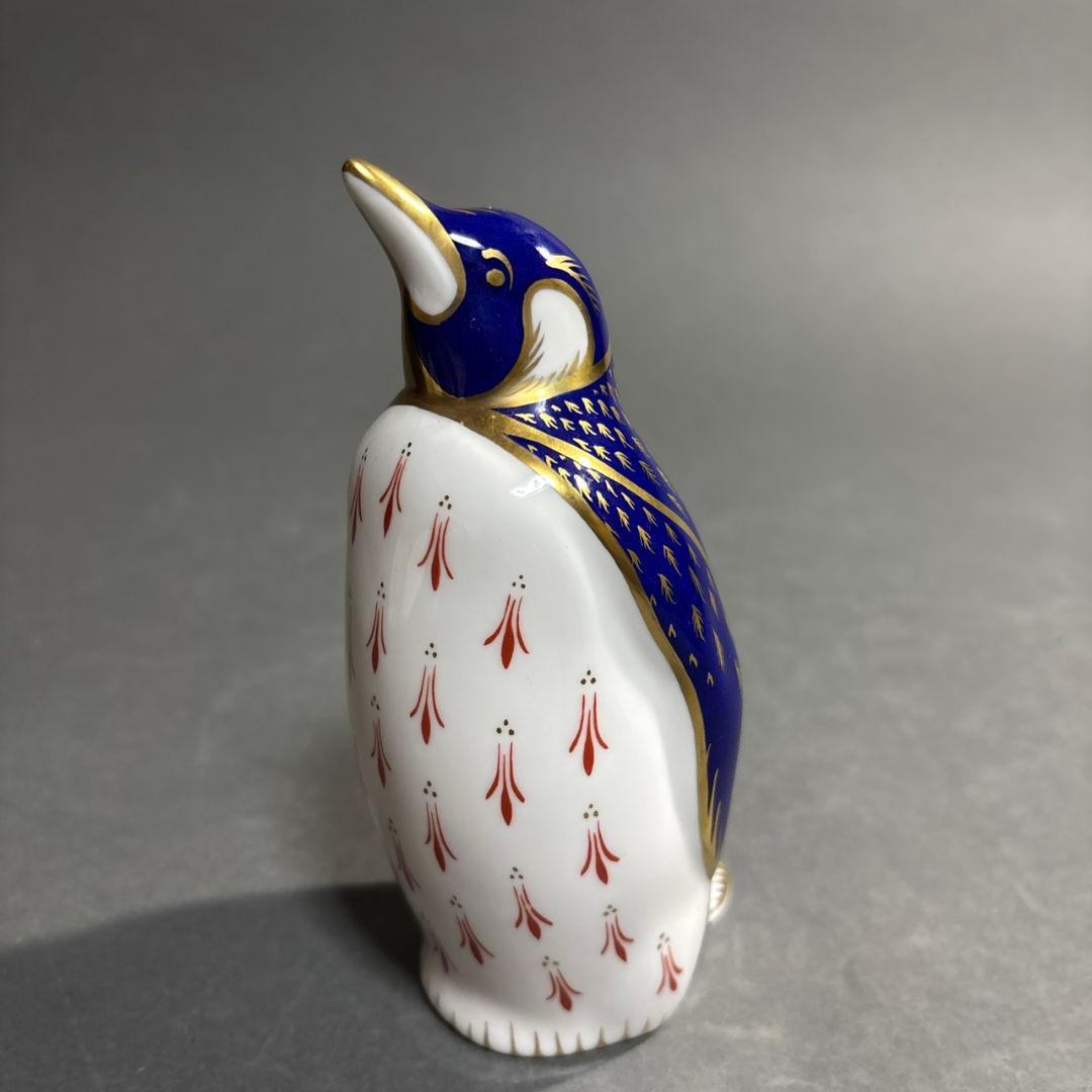 Crown Derby ロイヤルクラウンダービー　ペンギン　置物