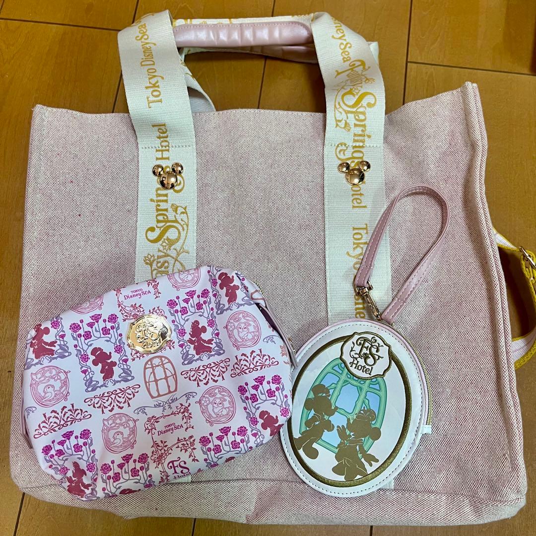 Disney 東京 ディズニー ファンタジースプリングス ホテル トートバッグ