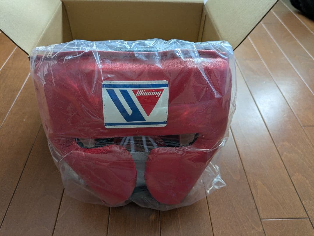 Winning ヘッドギア 新品未使用　赤　 M