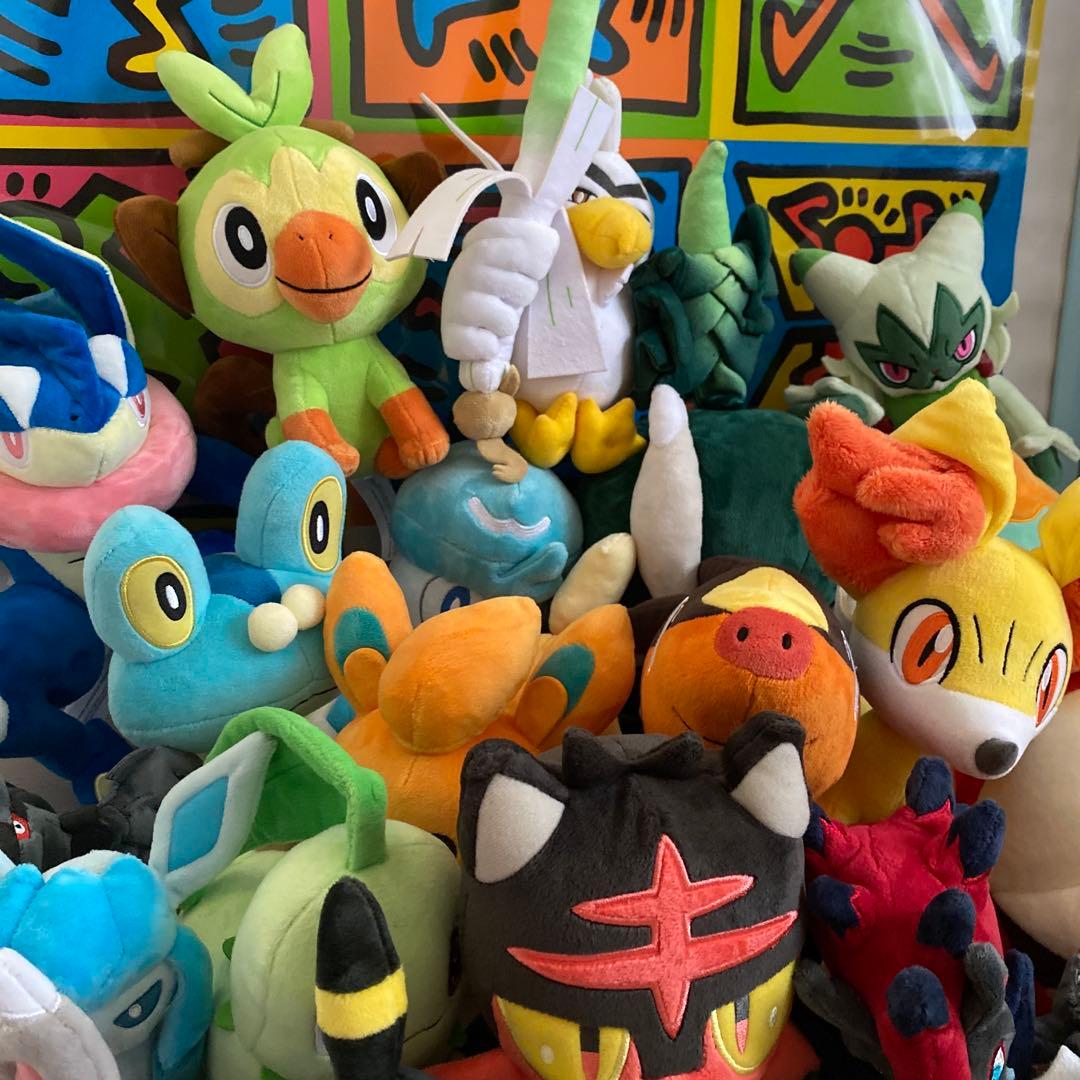 77匹まとめ売り！ pokemon ポケモンセンター ポケモンぬいぐるみ
