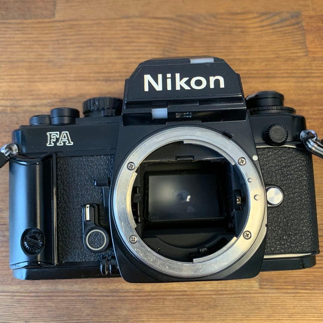 Nikon FA 一眼レフカメラ ブラック ニコン　フィルムカメラ