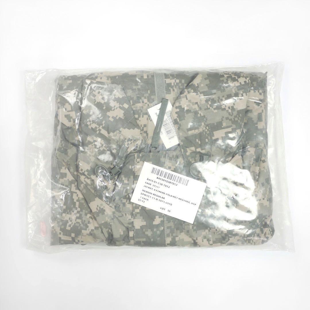 デッド？米軍ECWCSミリタリー レイン ジャケット パーカー軍物デジカモ迷彩Ｍ